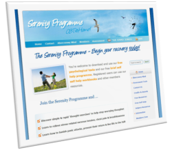 CCBT Programme screenshot